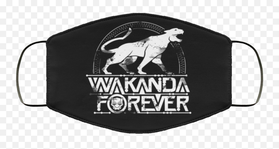 Wakanda Forever Face Mask - Wakanda Forever Face Mask Emoji,Wakanda Emoji