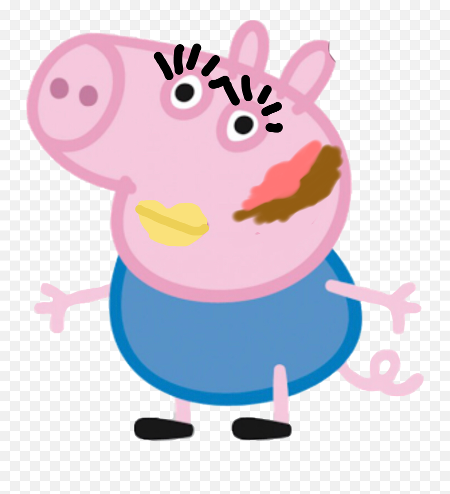 Peppa Peppapig British Sticker - George Pig Emoji,British Emoji