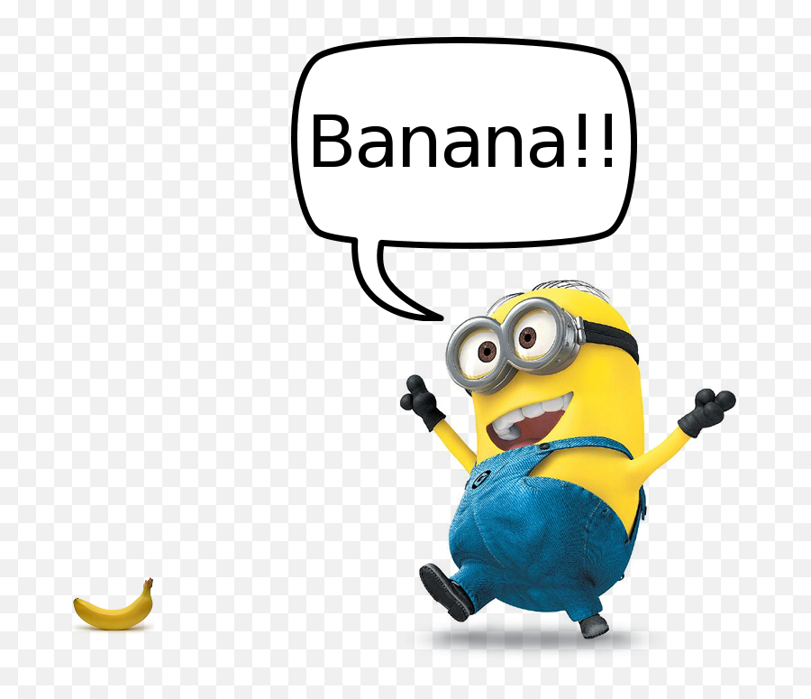 Pin På Minions - Minion Banana Emoji,Minion Emoji App