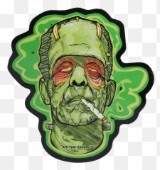 Frankenstoned Sticker - Cigarette Emoji