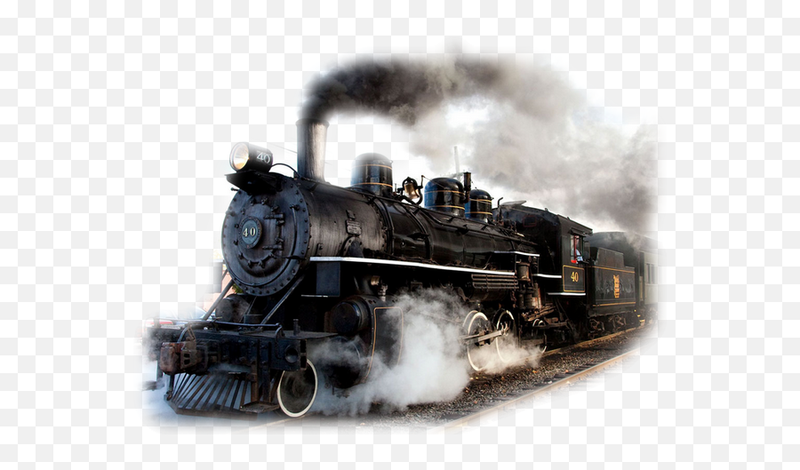 Train Rail Transport Valley Railroad - Transparent Steam Train Png Emoji,Flag Train Flag Emoji