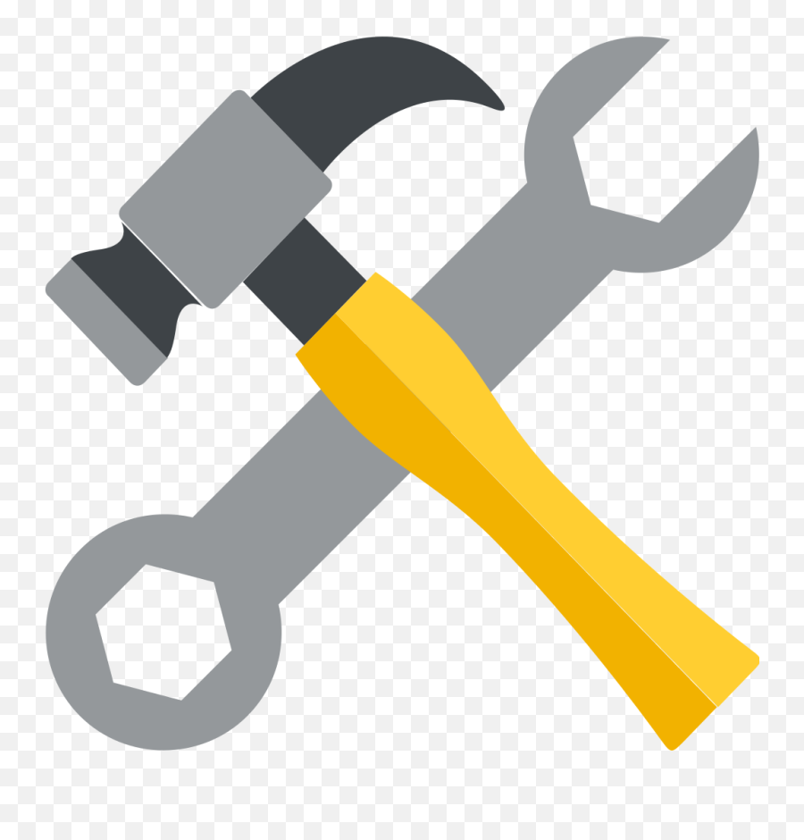 Emojione 1f6e0 - Hammer And Wrench Emoji Png,Pill Emoji
