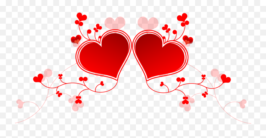 St Valentines Day Hearts Congratulation Bright Element - Buon Martedì Amore Mio Emoji,Valentine Emoticon