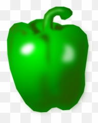 Green Pepper Bell - Emoji
