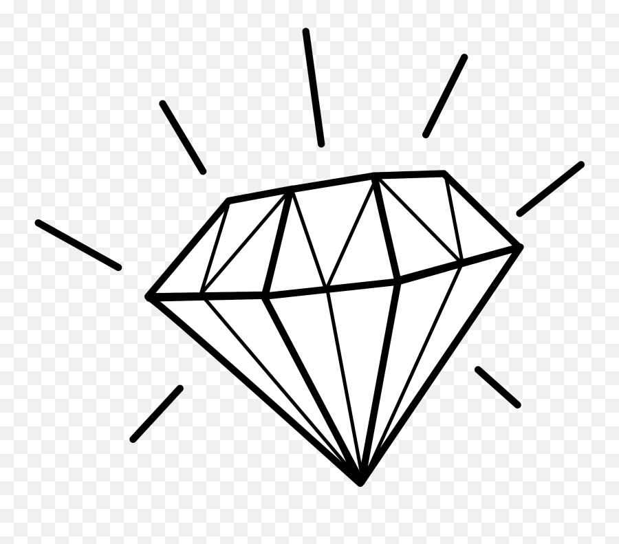 Shiny Diamond Vector Art Image - Diamant Clipart Emoji,Pickup Truck Emoji