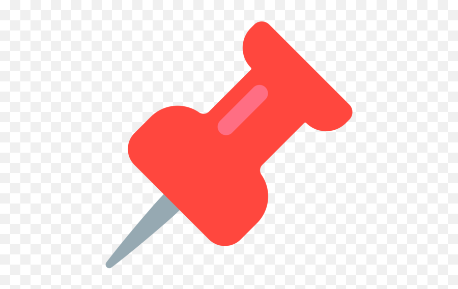 Pushpin Emoji - Transparent Location Pin Emoji,Pushpin Emoji