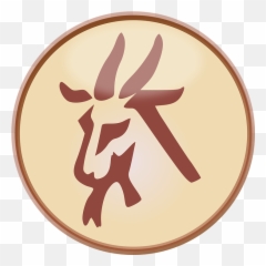 Goat Signs Of The Zodiac Zodiacal - Pictogram Goat Emoji,Emoji Astrology Signs