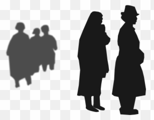 Kostenlose Trauer Smiley - Funeral Silhouette Png Emoji,Monk Emoji