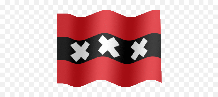 Een Goede Gif - Amsterdam Flag Gif Emoji,Puerto Rican Emoji Flag
