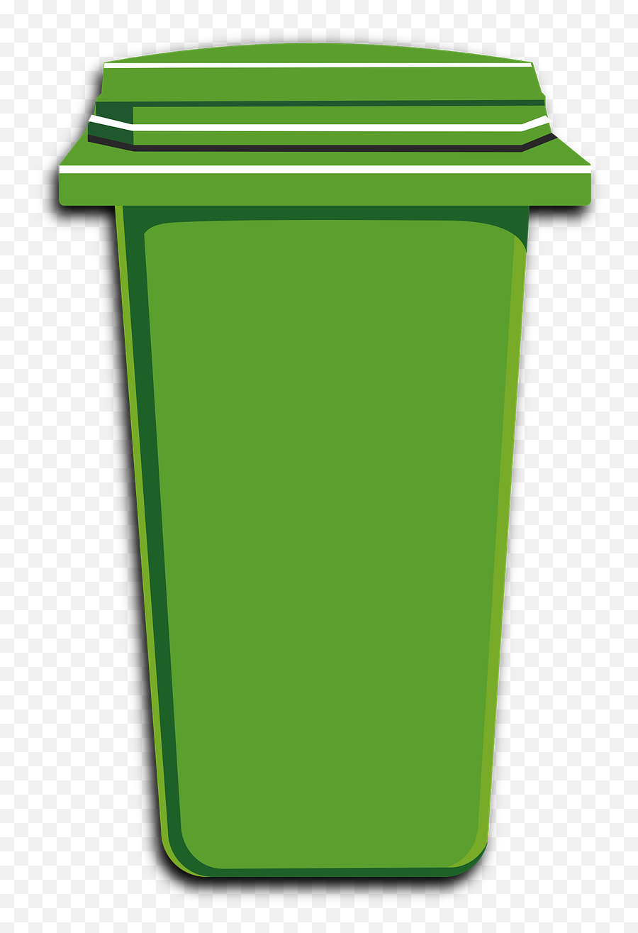 Waste Bin Vector Freeuse Library - Clipart Trash Can Png Emoji,Trash Emoji Png