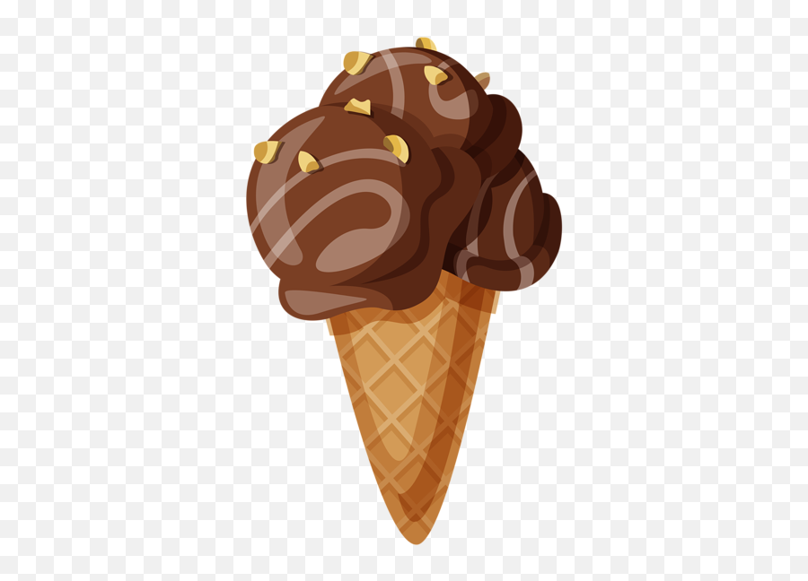 Chocolate Ice Cream Clipart Emoji,Emoji Chocolate Ice Cream