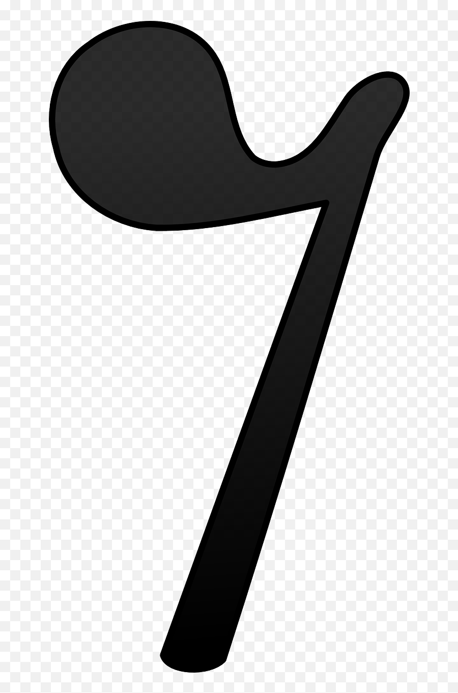 Eighth Note Music Quaver Rest - Eighth Rest Symbol In Music Emoji,Music Note Emoticon