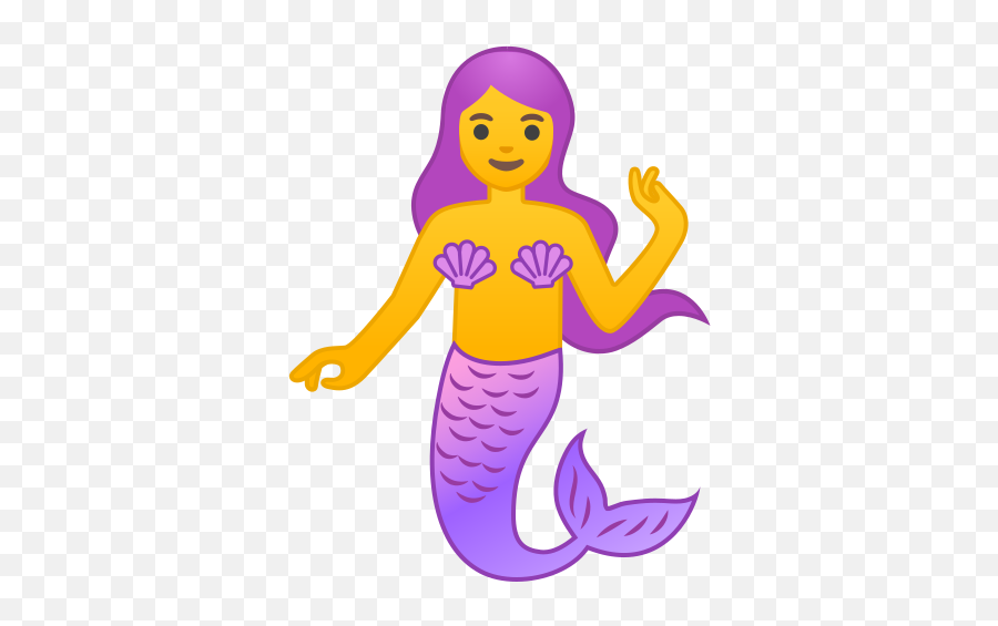Mermaid Emoji - Mermaid Emoji,Siren Emoji