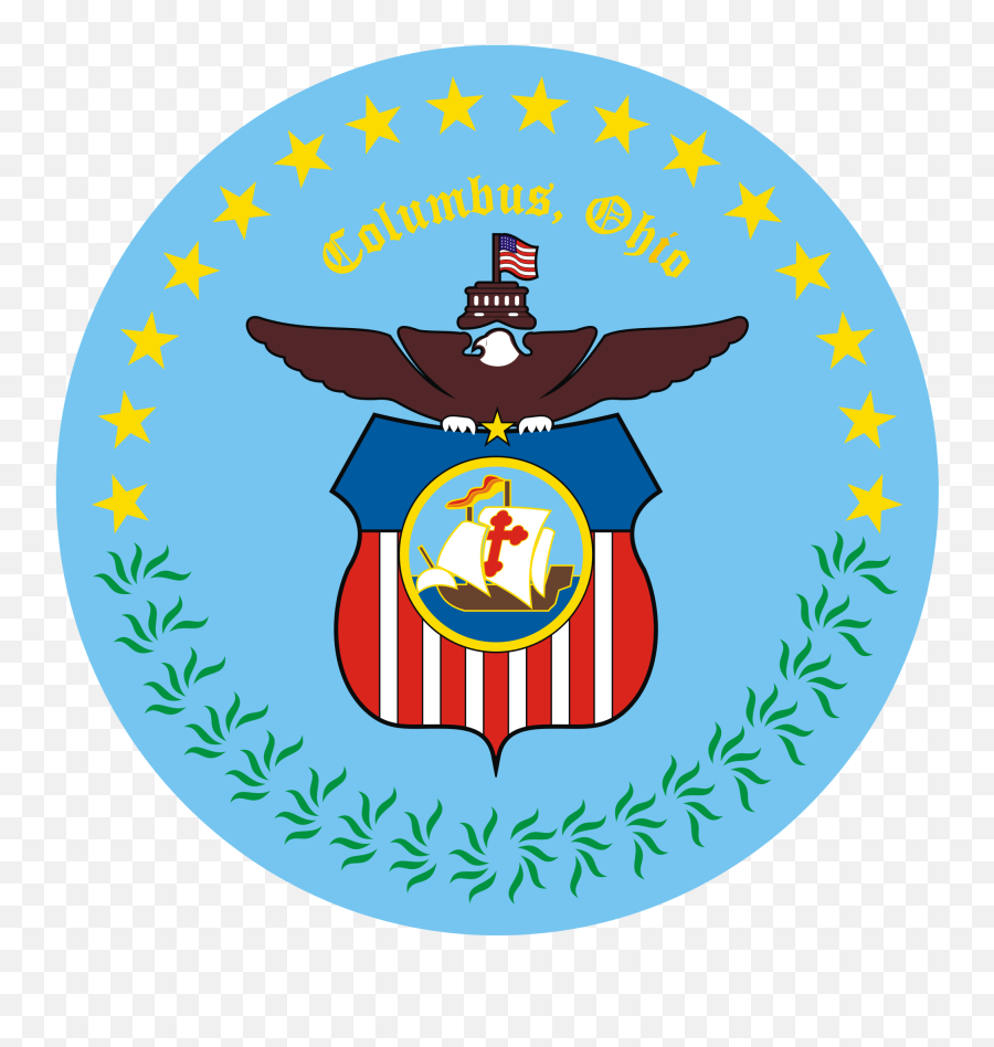 Columbus City Council - City Of Columbus Ohio Seal Emoji,Dominican Flag Emoji