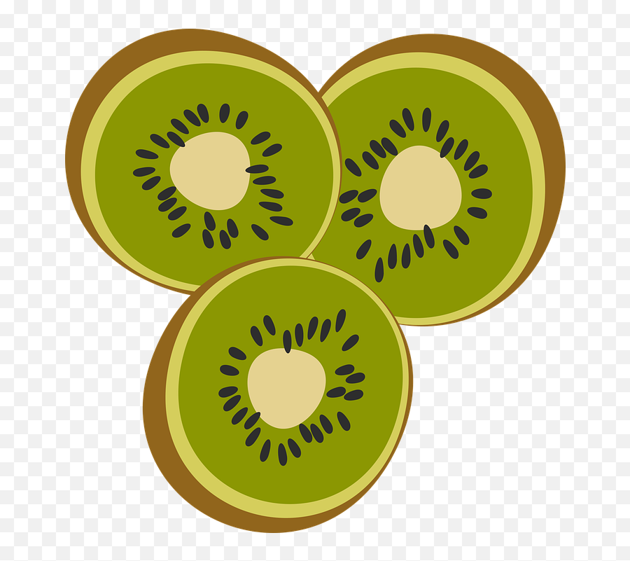 Kiwi Frucht Obst Lebensmittel - Circle Emoji,Emojis In Instagram Bio