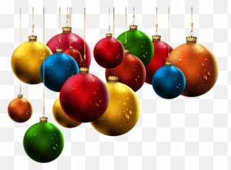 Christmas Balls All Colors Png - Emoji