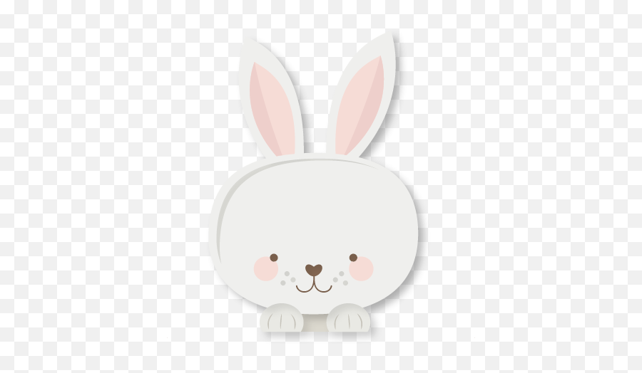 Easter Bunny Head Png Picture - Easter Bunny Head Png Emoji,Peeking Emoji