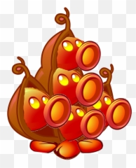 Modern Day - Peashooter Fire Plants Vs Zombies Emoji