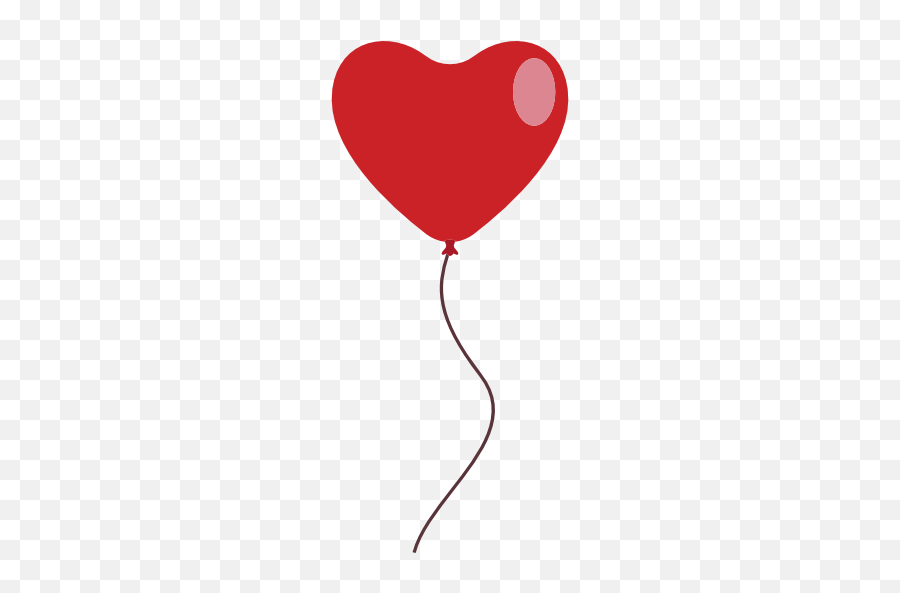 Heart Balloon Png Image - Balloon Clipart Transparent Emoji,Balloon Emojis