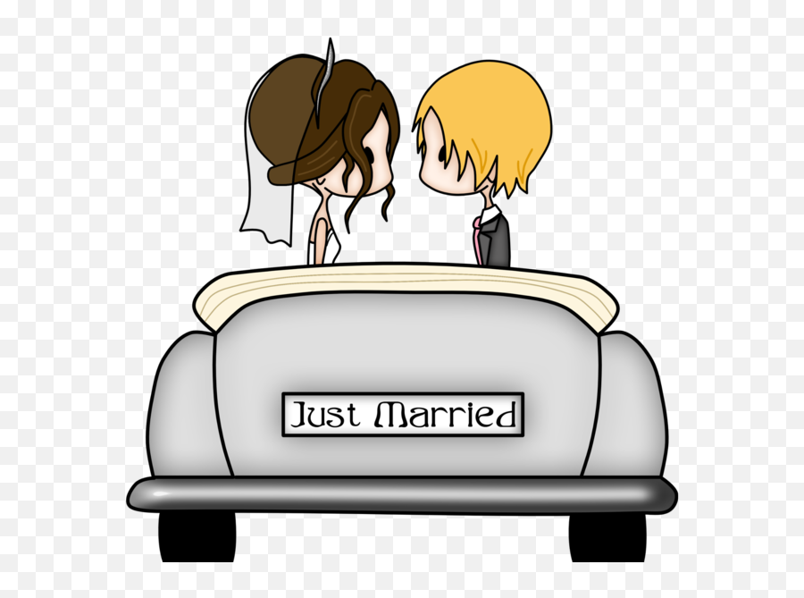 Just Married Cute Png Official Psds - Bridegroom Emoji,Married Emoji