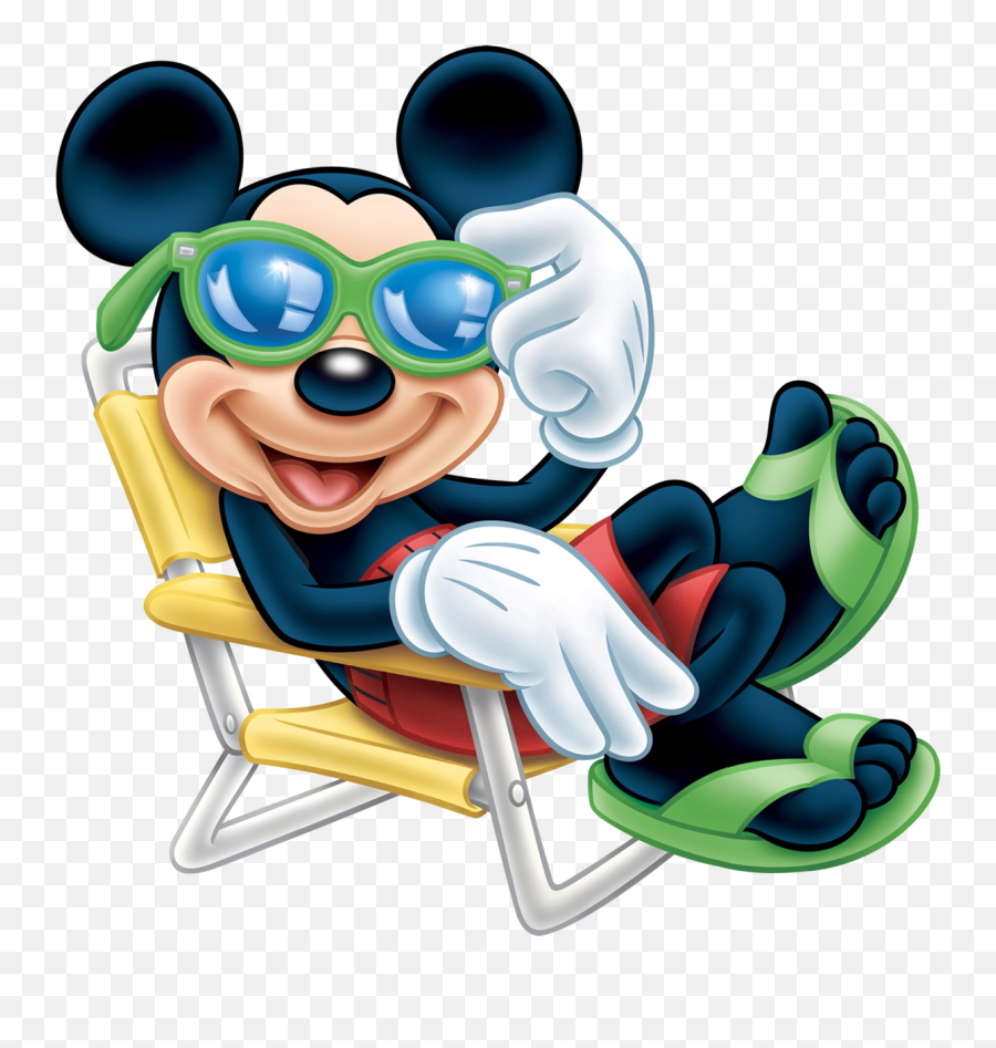 Download Mickey Minnie Pluto Goofy Jerrycan Mouse Clipart - Mickey Mouse Beach Emoji,Mickey Mouse Emoticon