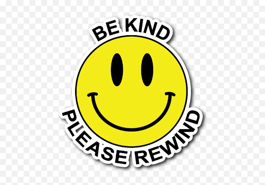 Products U2013 Tagged Happy U2013 J U0026 S Graphics - Kind Rewind Sticker Png Emoji,Messy Emoji