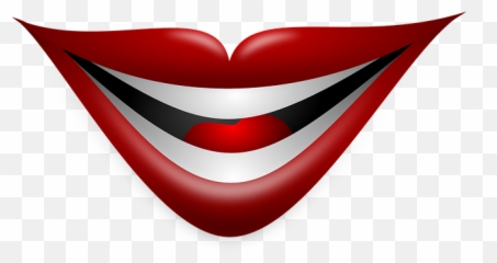 Free Tongue Dog Vectors - Joker Mouth Emoji