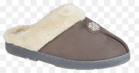 Mule Slippers On Mules Faux Fur - Shoe Emoji