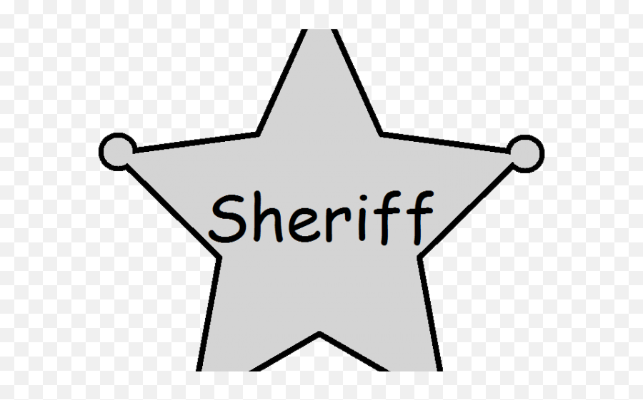 Original - Line Art Emoji,Sheriff Emoji