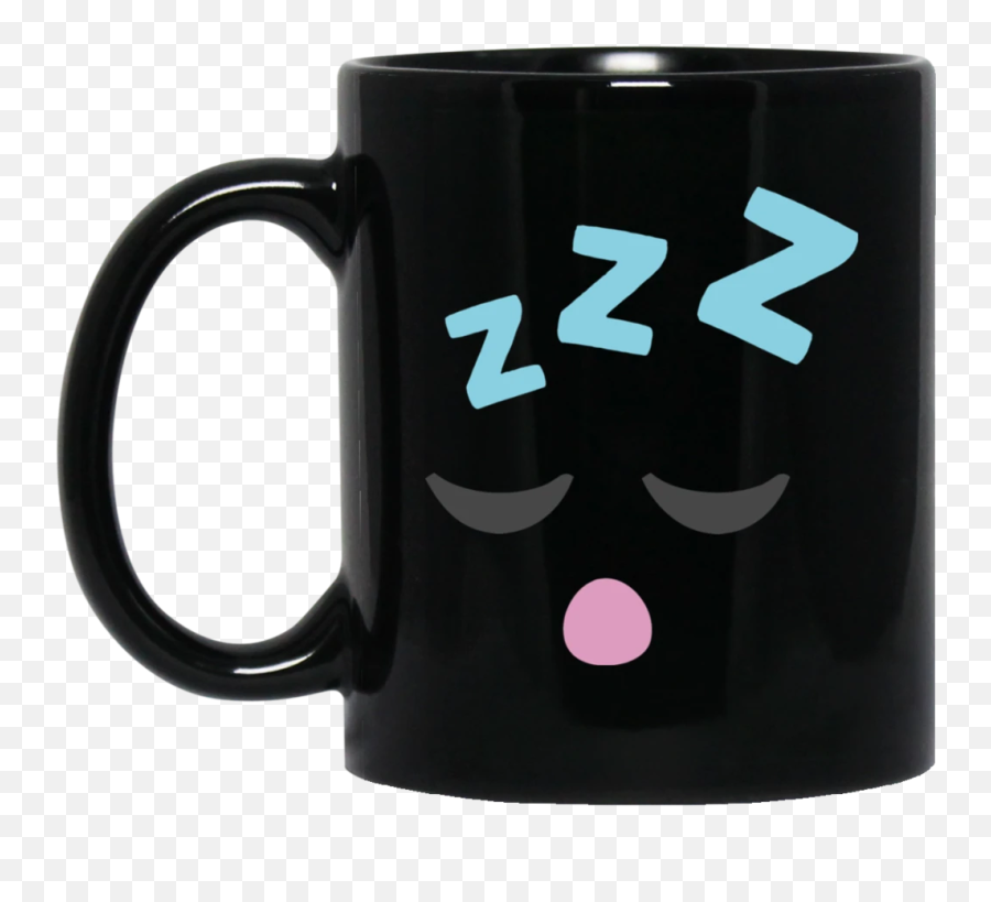 Sleeping Snoring Face Emoji Mugs - Anti Village Symbols Naruto,Black Face Emoji