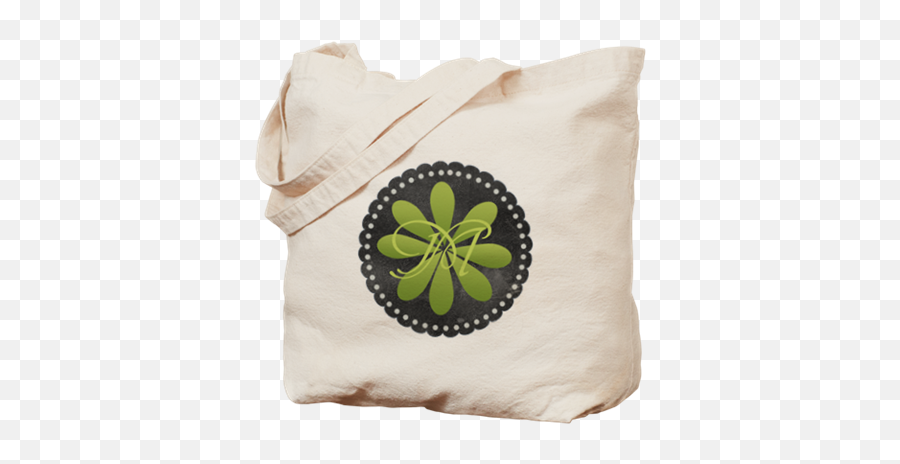 Cool Green Monogram Tote Bag By Technotext Monogram Tote - Friends Quotes Tote Bag Emoji,Emoji Tote Bag