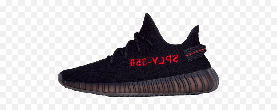 Yeezy Shoes Nike Vans Sticker - Black And Red Yeezy Boost 350 V2 Emoji,Emoji Outfits With Jordans