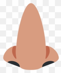 Twemoji 1f443 - Emoji Noses,Cone Emoji