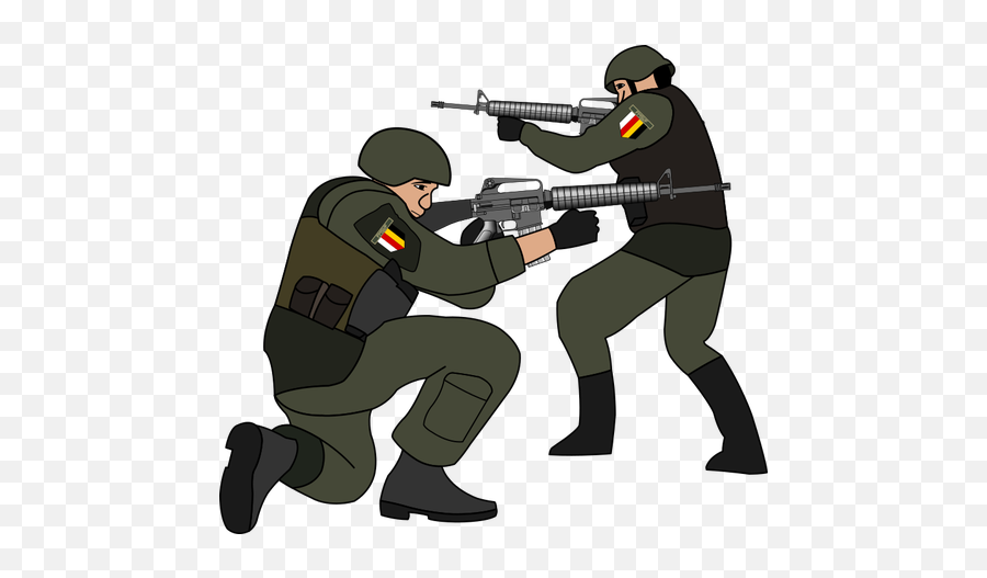 Soldiers In Battle - War Fight Clipart Emoji,Army Tank Emoji
