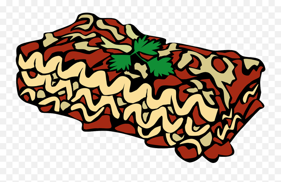 Lasagna Pasta Sauce Serving Food - Lasagna Clip Art Emoji,Pizza Emoticon
