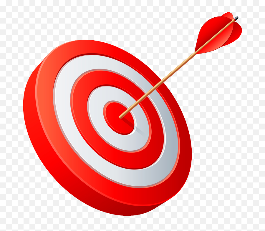 Arrow Target Corporation Bullseye Clip Art - Transparent Background Target Clipart Emoji,Target Emoji