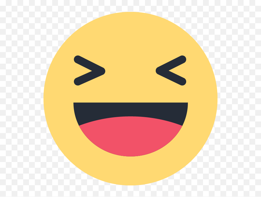 Facebook Haha - Facebook Haha React Png Emoji,Emoticon Symbols