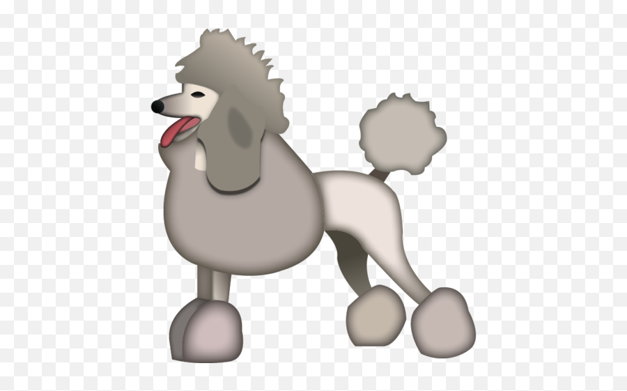 Poodle Dog Emoji - Poodle Dog Emoji Png,Emoji Dog