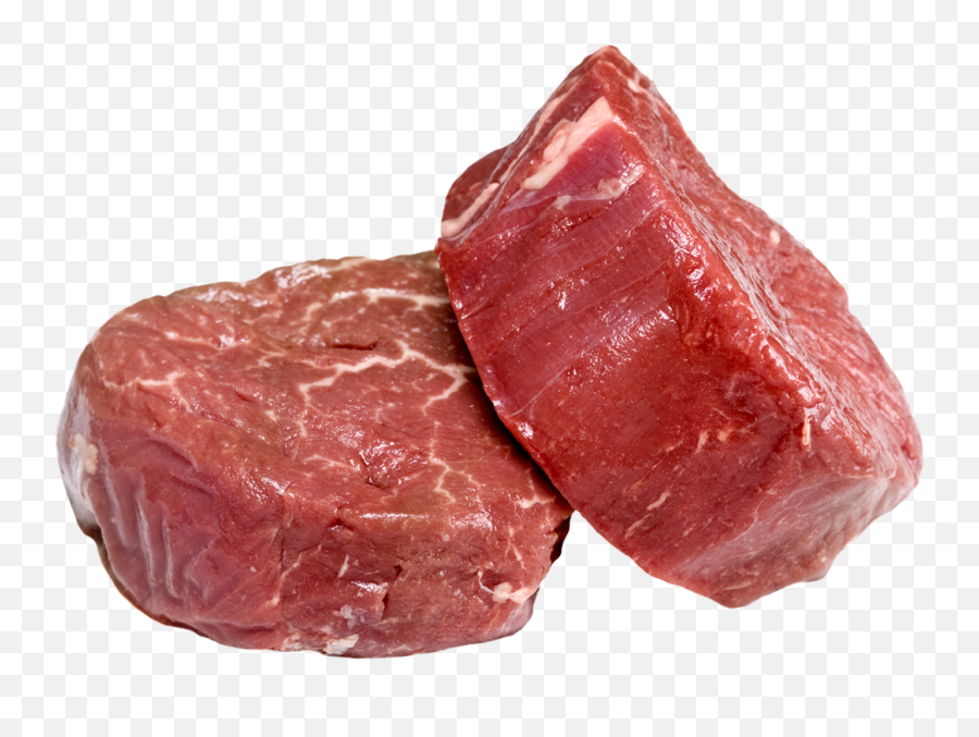 Download Beef Meat File Hq Png Image - Beef Tenderloin Steak Raw Emoji,Cow Chop Emoji