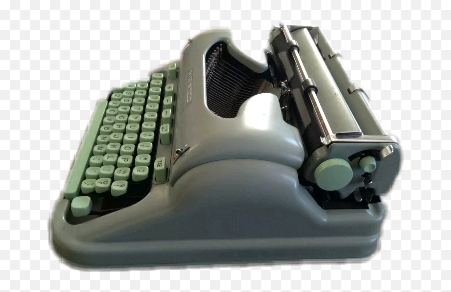 Typewriter Green Seafoam - Ranged Weapon Emoji,Emoji Typewriter