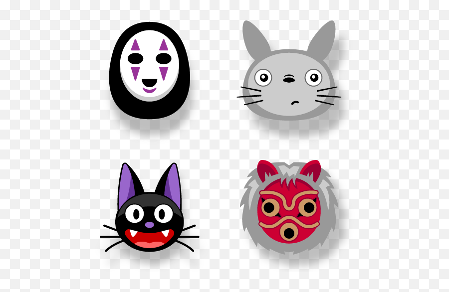 Ghibli Cute - Clip Art Emoji,Thinking Cowboy Emoji