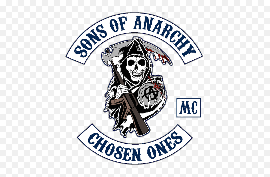Sons Of Anarchy Emblem Or Grim Bastards - Sons Of Anarchy San Andreas Emoji,Anarchy Symbol Emoji