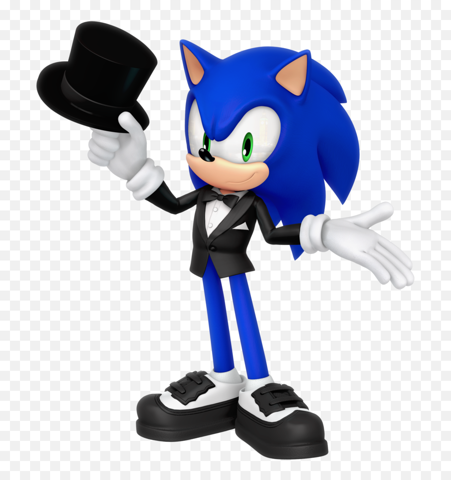 Sonic Tuxedo By Nibroc Rock - Sonic In A Tuxedo Emoji,Sonic Emoticons