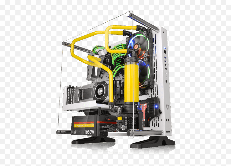 This Thermaltake Core P3 Chassis Goes - Thermaltake Core P3 Snow Emoji,Forklift Emoji