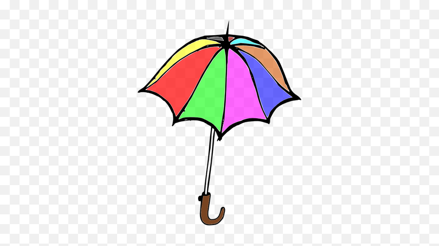 Cartoon Vector Graphics Of Colorful - Small Umbrella Emoji,10 Umbrella Rain Emoji