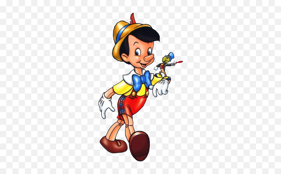 Pinocchio Disney Gif - Jiminy Cricket On Shoulder Emoji,Pinocchio Emoticon