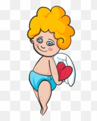 Cupid hiding heart cartoon - Transparent PNG u0026 SVG vector file Heart Hiding Emoji