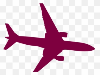 Jet Clipart Commercial Airplane - Vector Png Silhouette Transparent Background Emoji