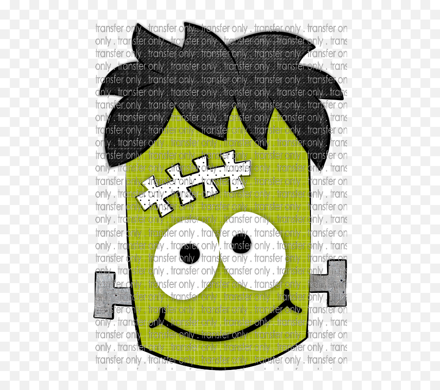 Siser Hallo 40 Frankenstein Head - Cartoon Emoji,Mermaid Emoticon