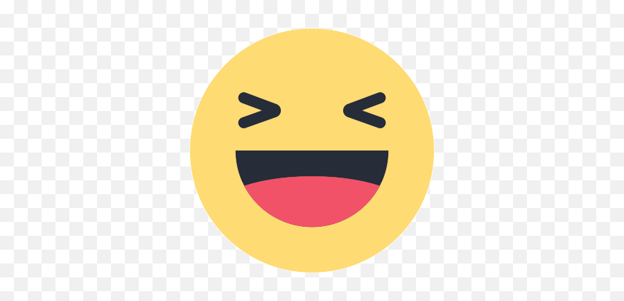 Logo Me Encanta Facebook Png - Facebook Haha Reaction Emoji,Como Poner Emoticones En Facebook